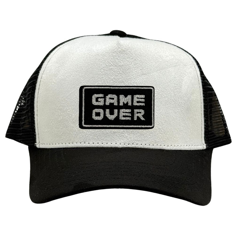 White Trucker Cap for Men