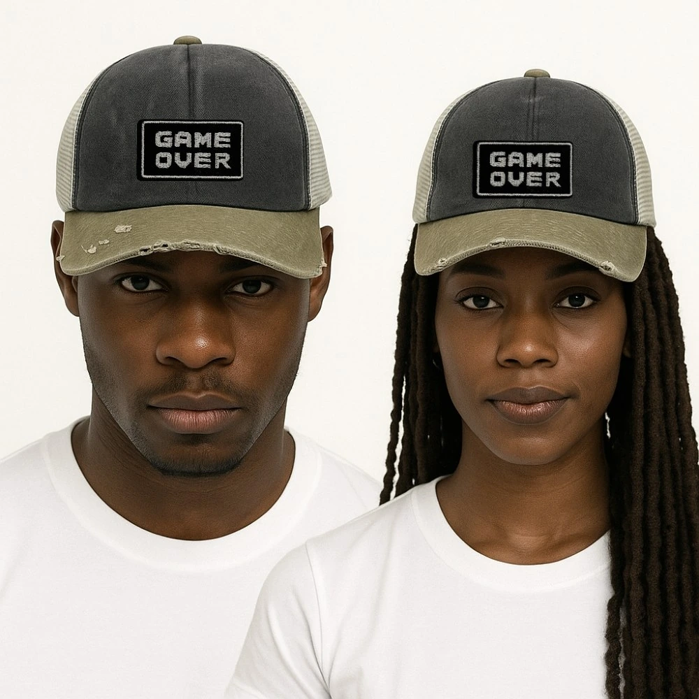 Charcoal Trucker Cap for Men