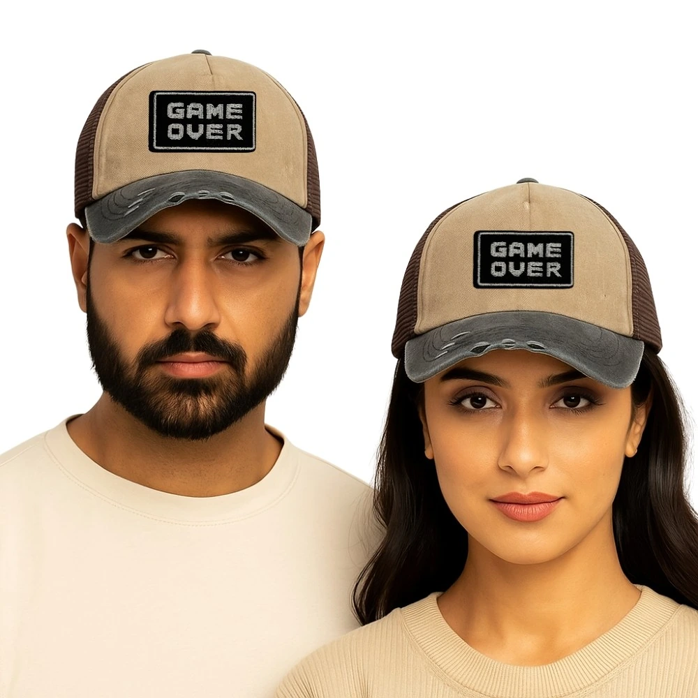 Brown Trucker Cap for Men