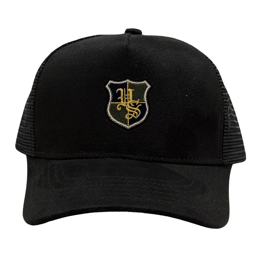 Black Trucker Cap for Men