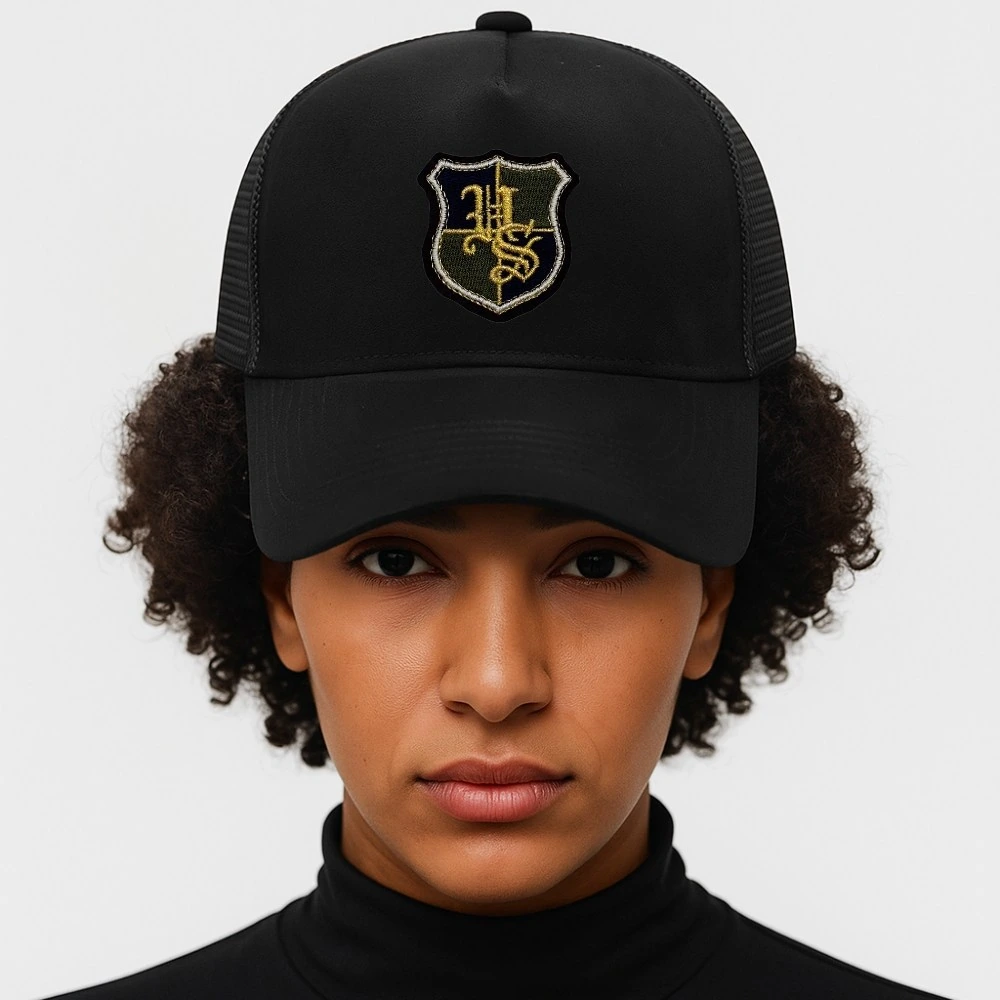 Black Trucker Cap for Men