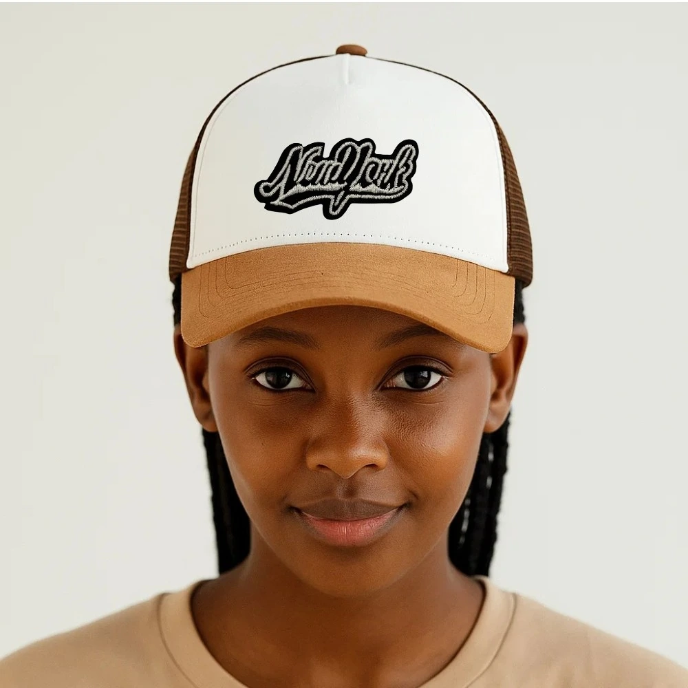 White Trucker Cap for Men