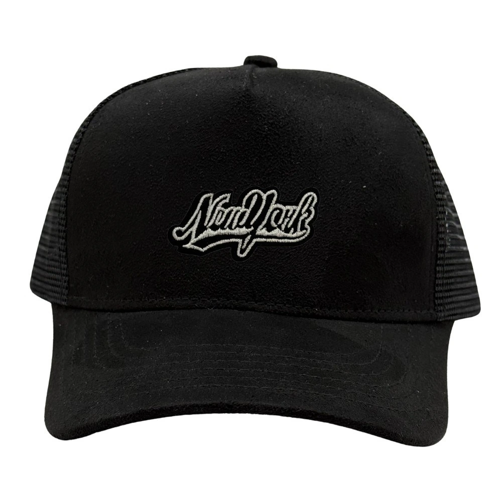 Black Trucker Cap for Men