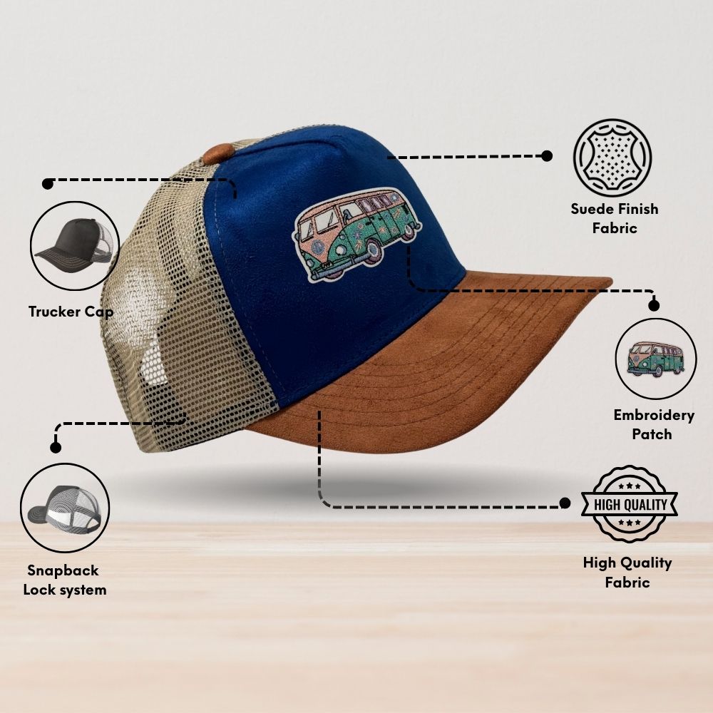 Multicolor Trucker Cap for Men