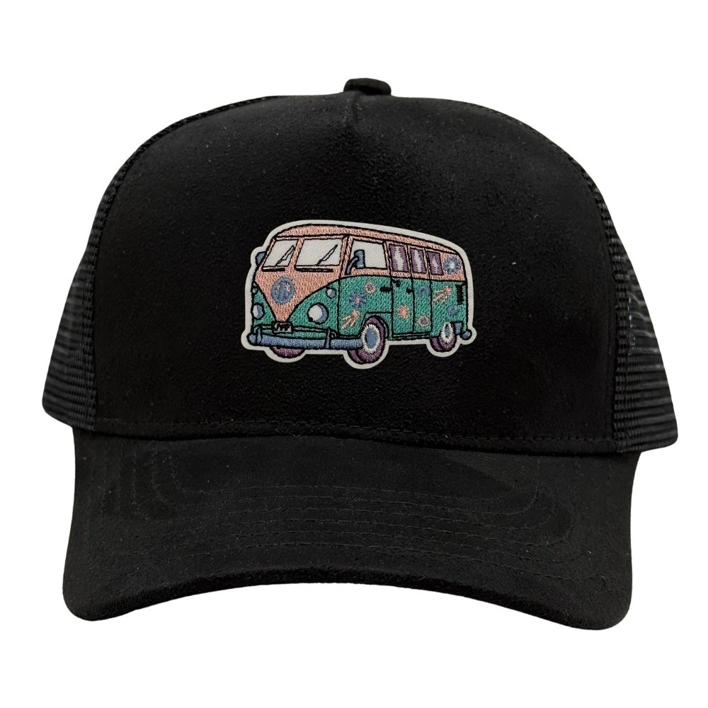 Black Trucker Cap for Men