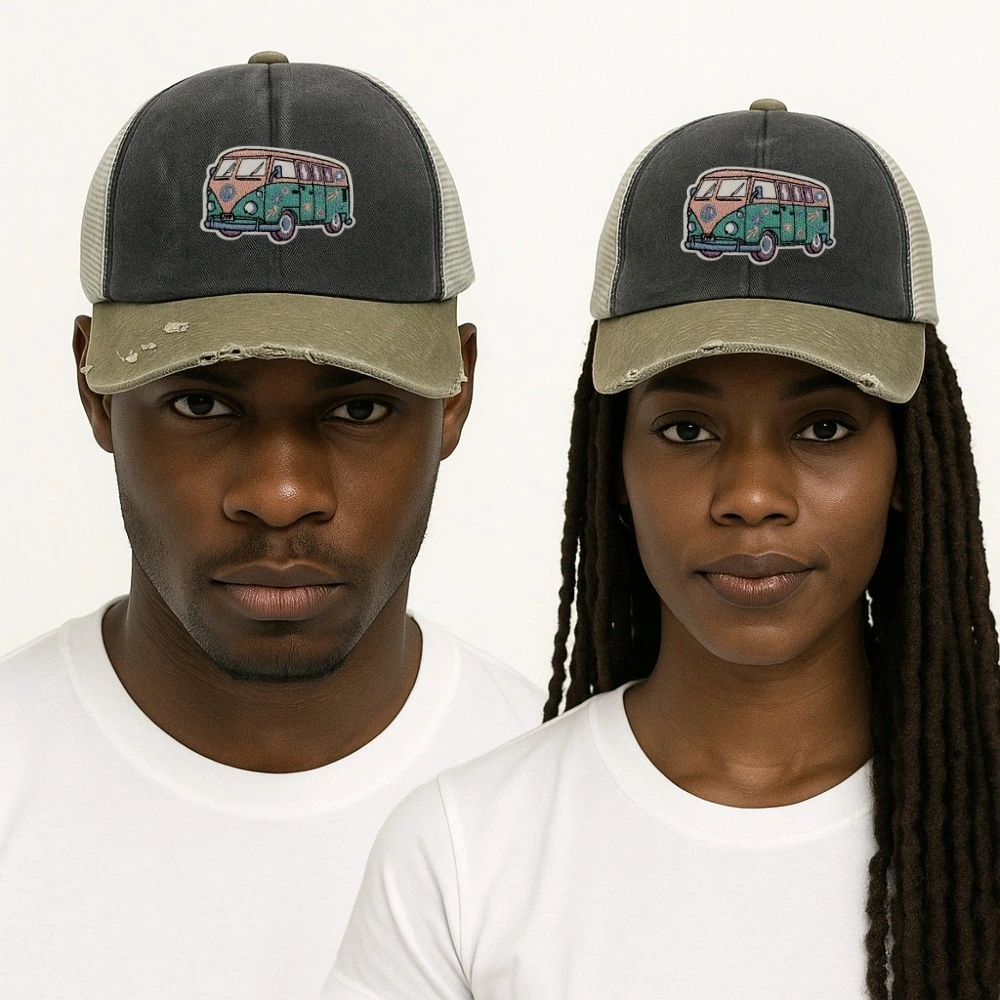 Charcoal Trucker Cap for Men