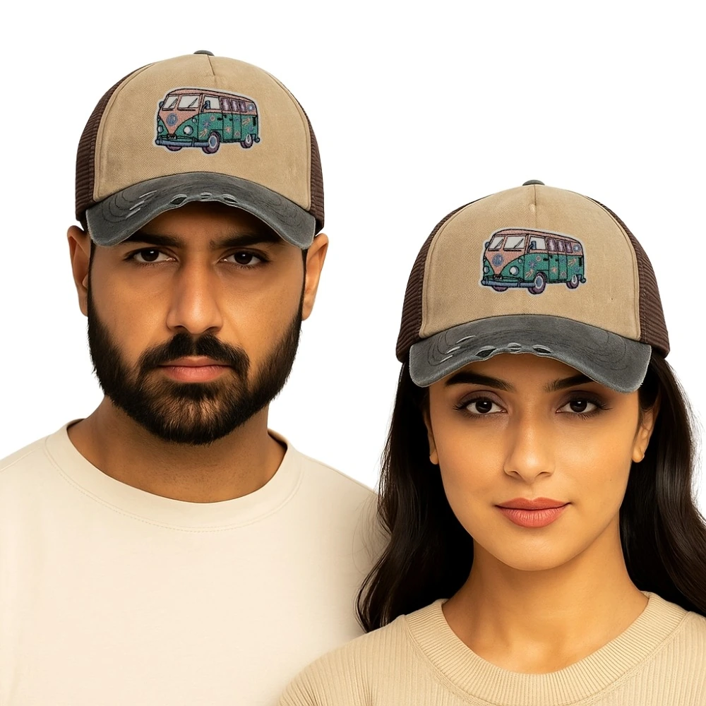 Brown Trucker Cap for Men