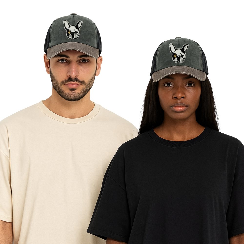 Charcoal Trucker Cap for Men