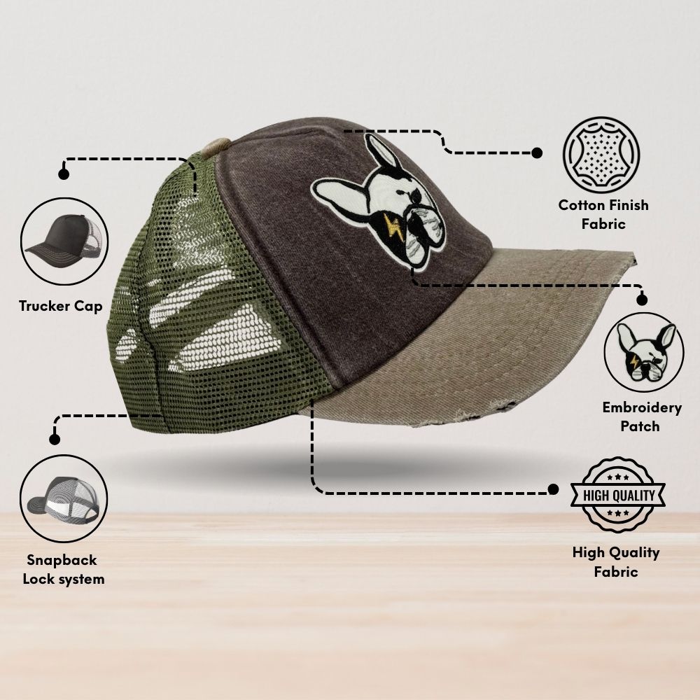 Multicolor Trucker Cap for Men