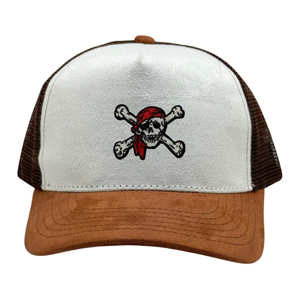White Trucker Cap for Men