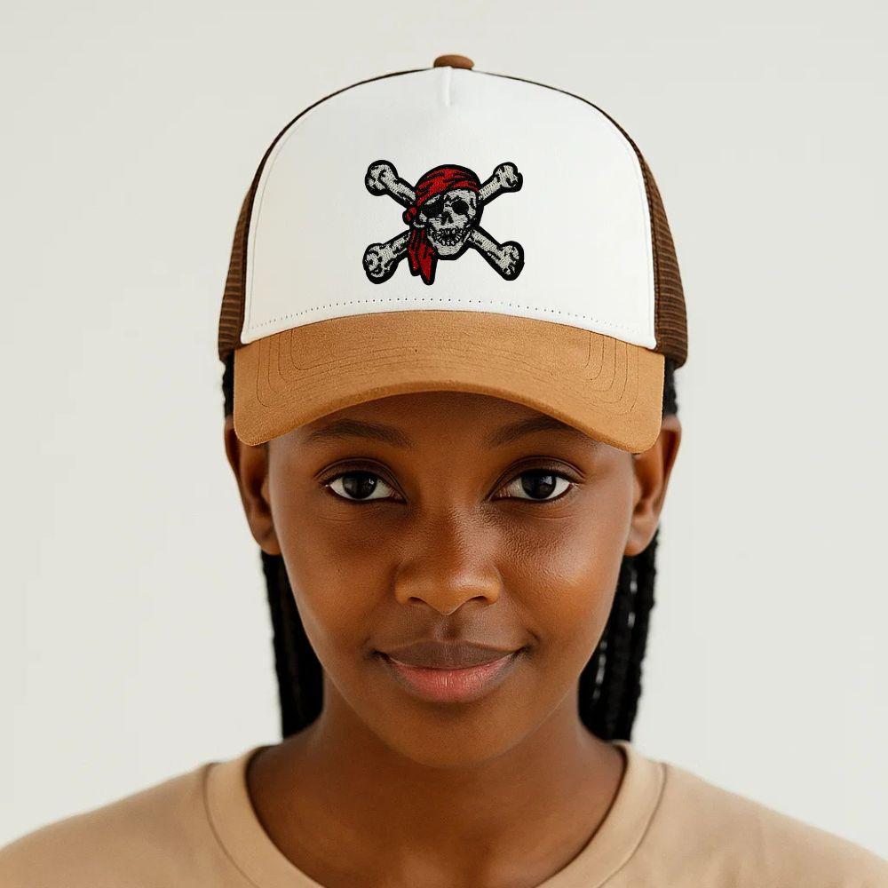 White Trucker Cap for Men