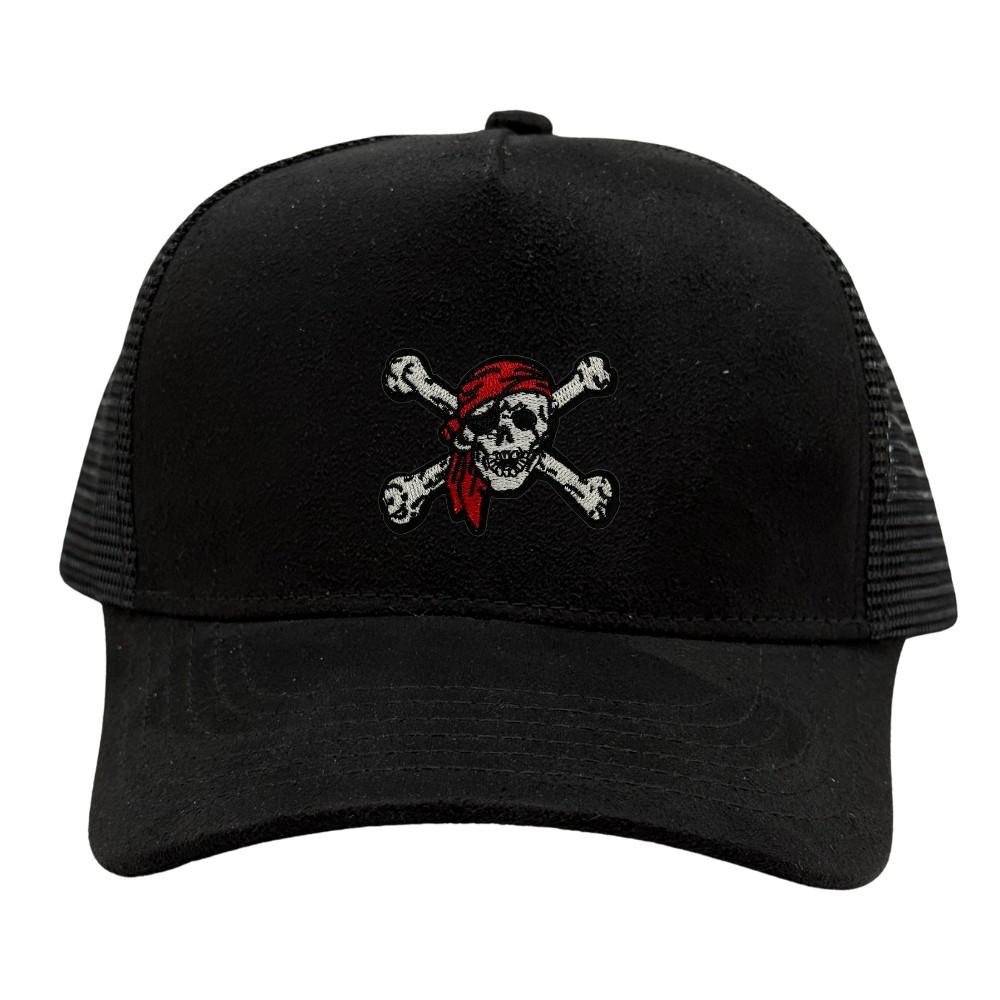 Black Trucker Cap for Men
