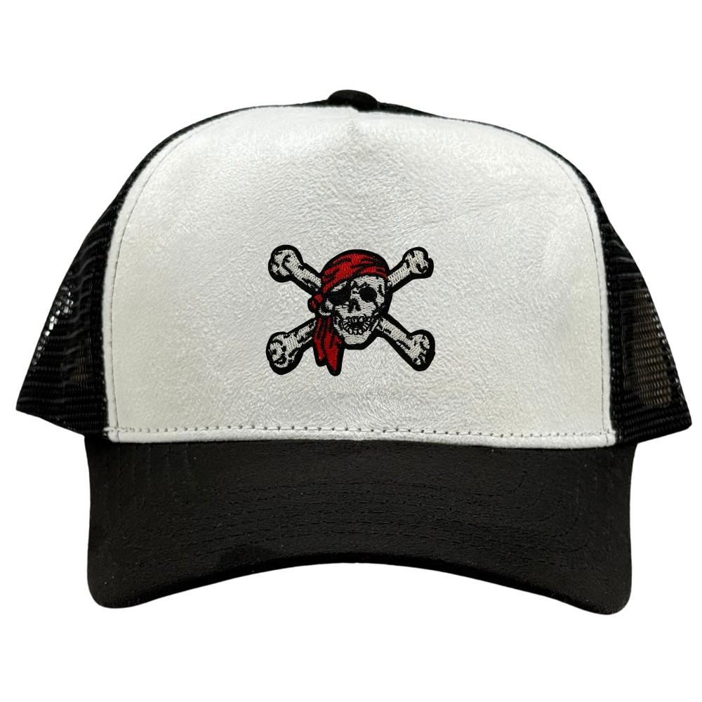 White Trucker Cap for Men