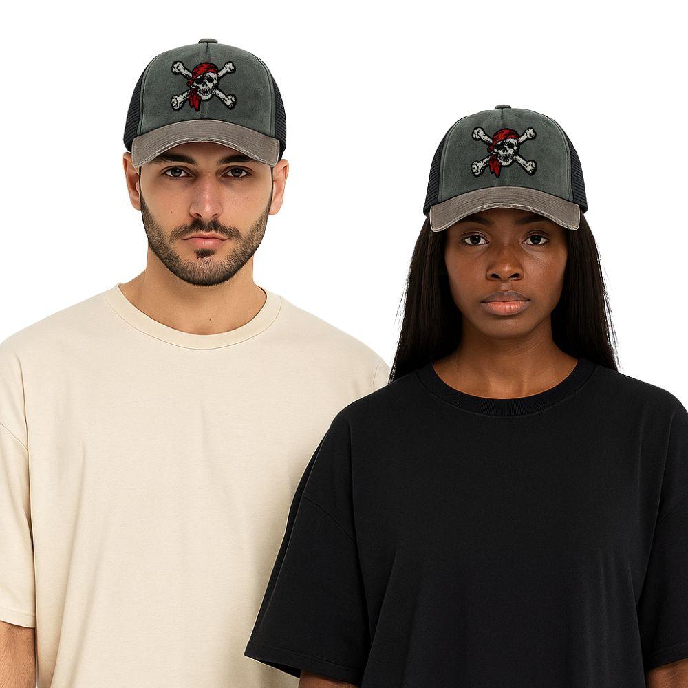 Charcoal Trucker Cap for Men