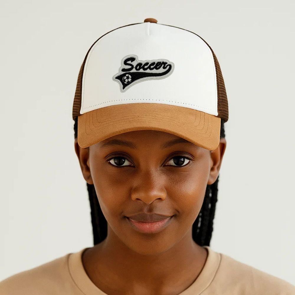 White Trucker Cap for Men
