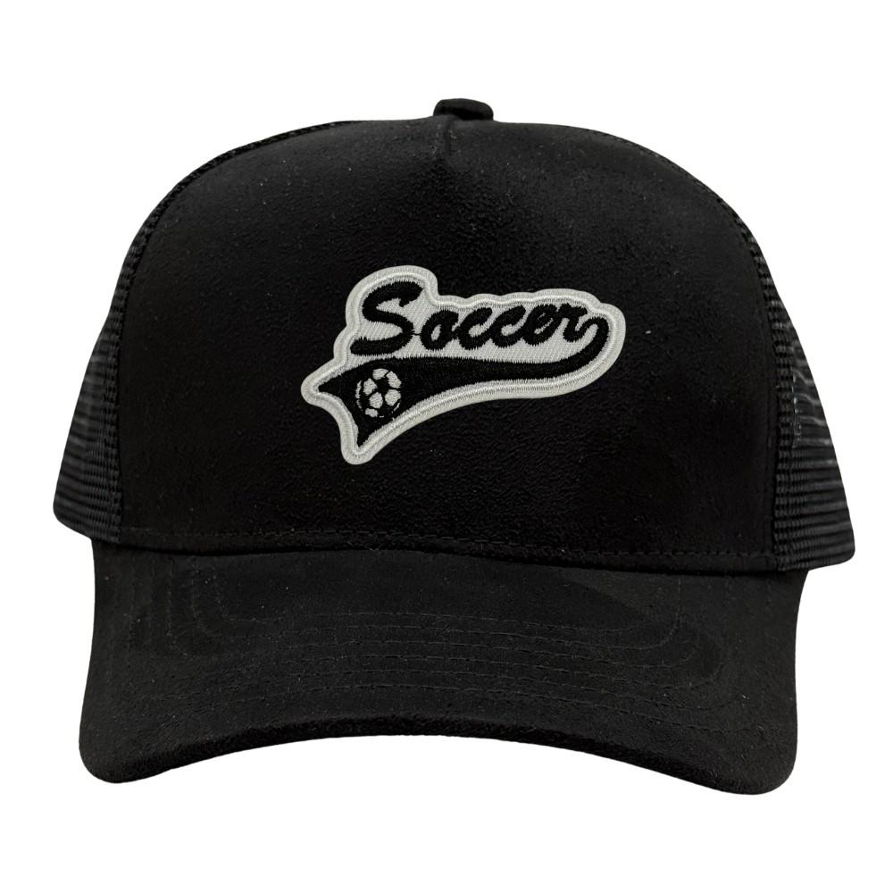 Black Trucker Cap for Men