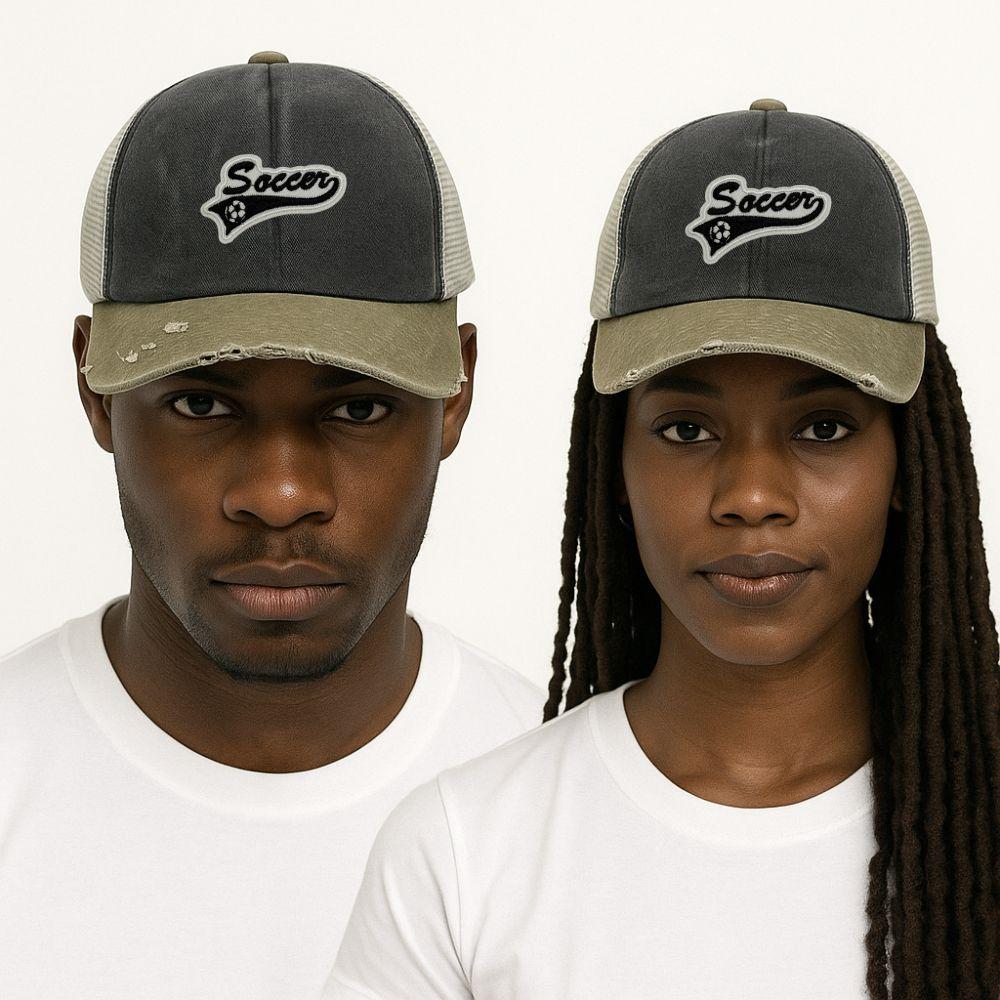 Charcoal Trucker Cap for Men