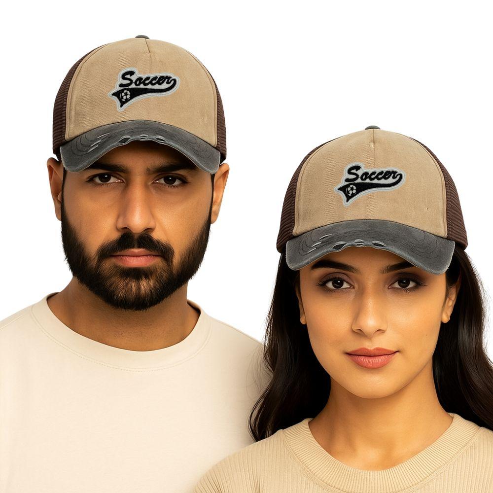 Brown Trucker Cap for Men