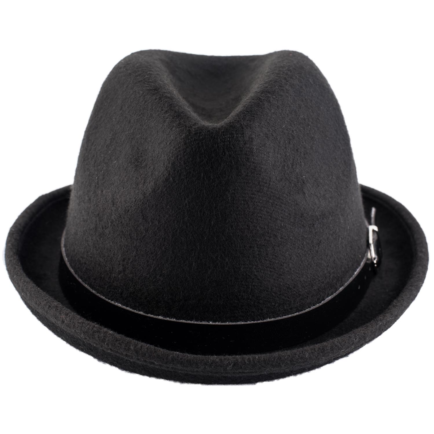 Black Fedora Hat for Men