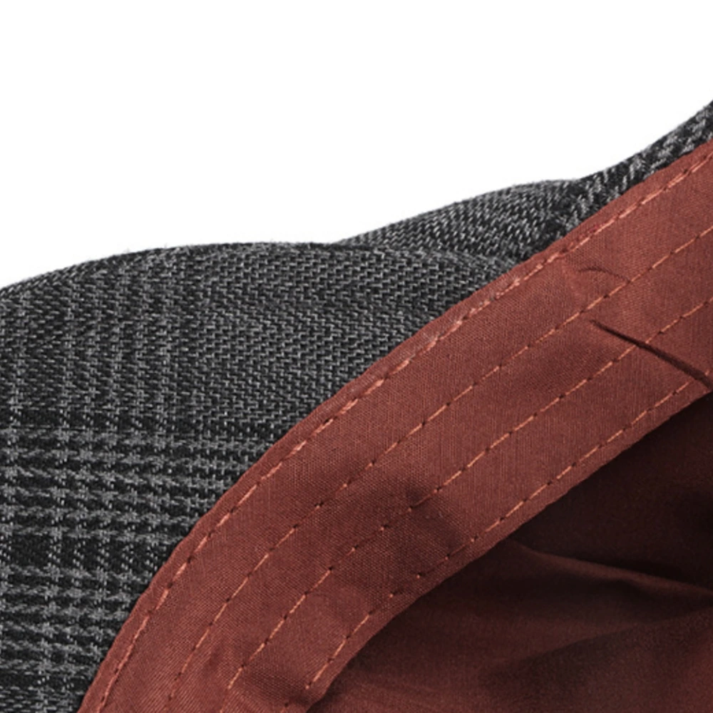 Grey Flat Cap for Men