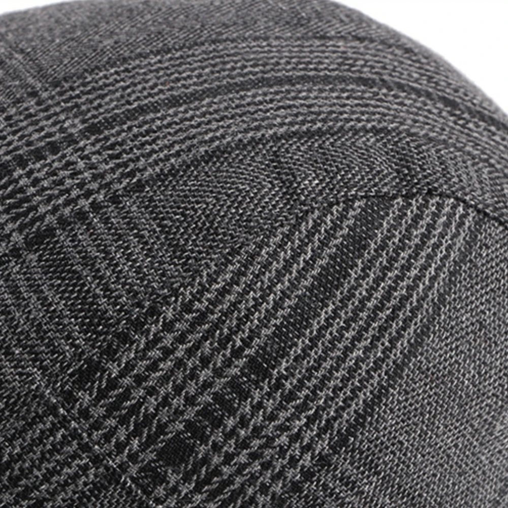 Grey Flat Cap for Men