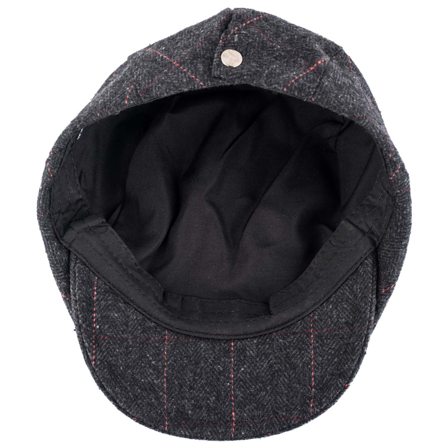 Grey Flat Cap for Men