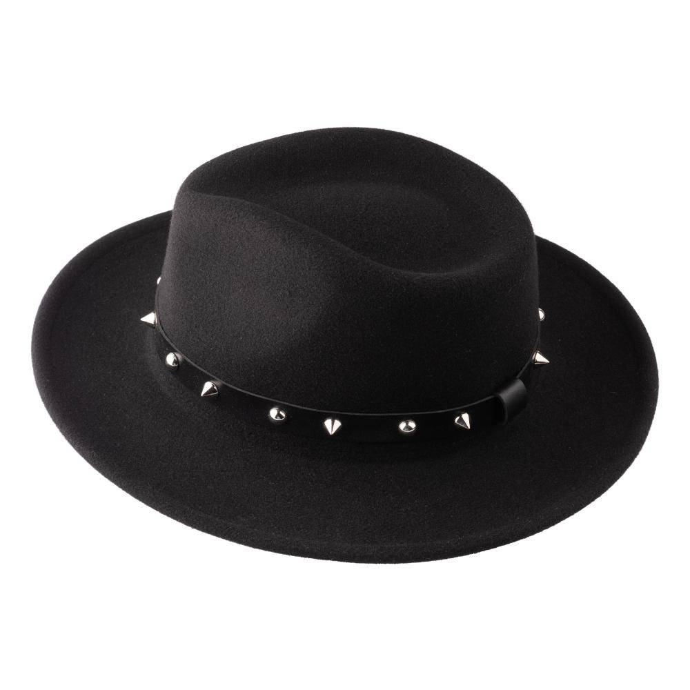 Black Fedora Hat for Men