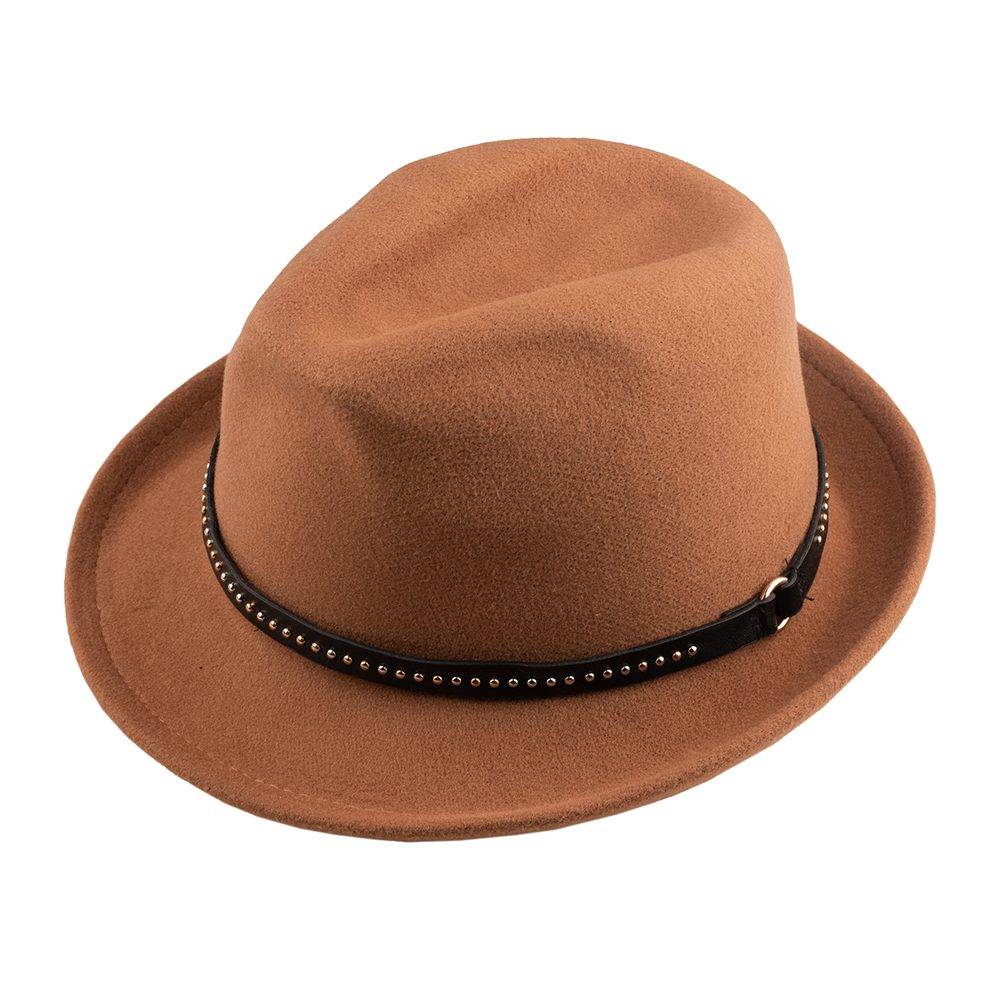 Brown Fedora Hat for Men