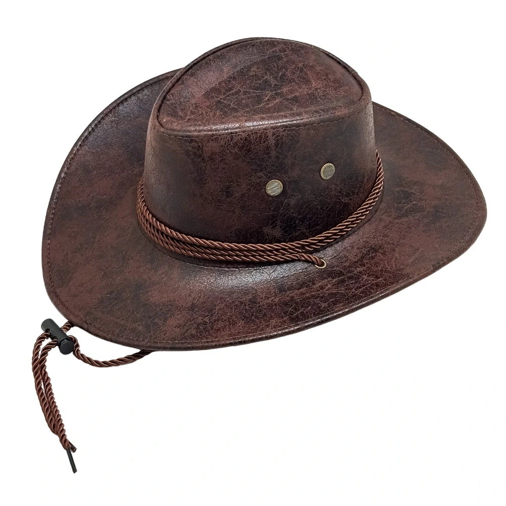 Brown Fedora Hat for Men