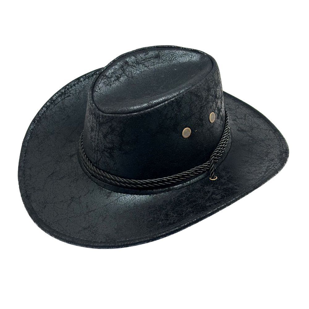 Black Fedora Hat for Men