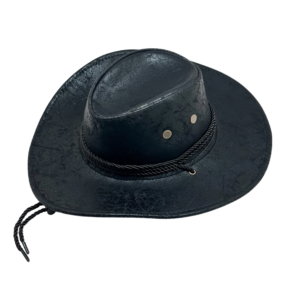Black Fedora Hat for Men