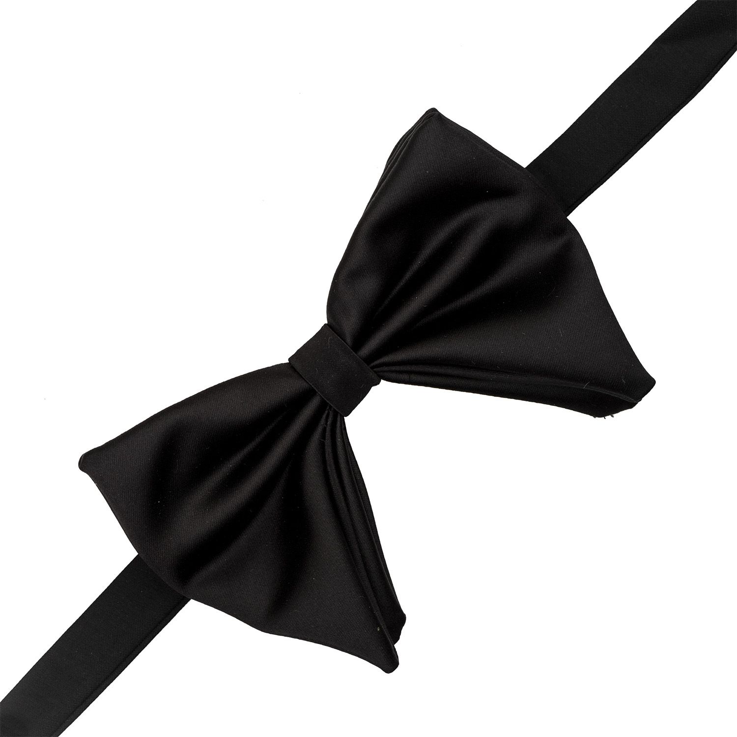 Black Pre-Tied Bow Tie for Men