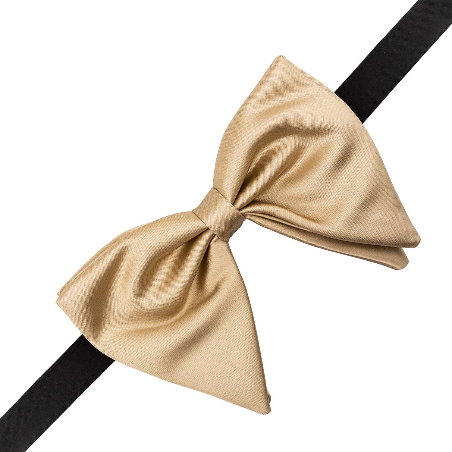Gold Pre-Tied Bow Tie for Men