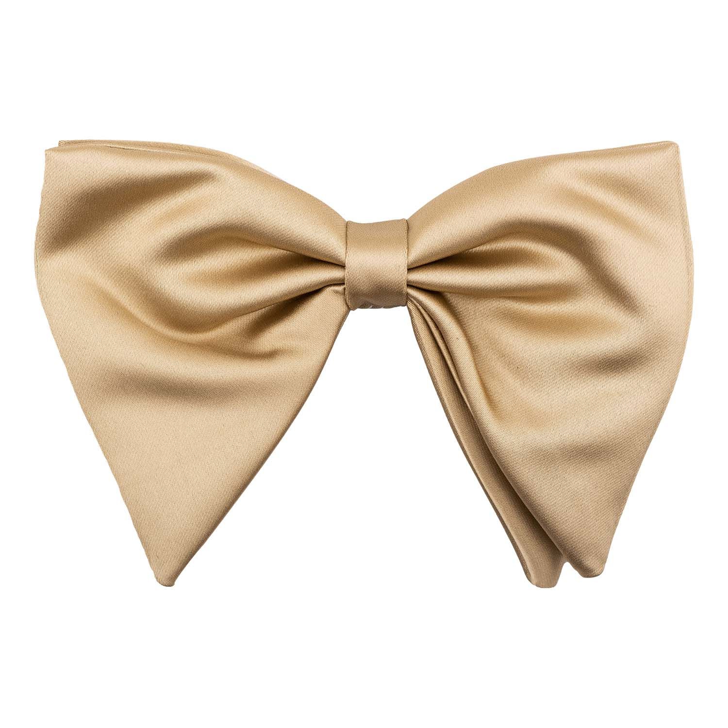 Gold Pre-Tied Bow Tie for Men