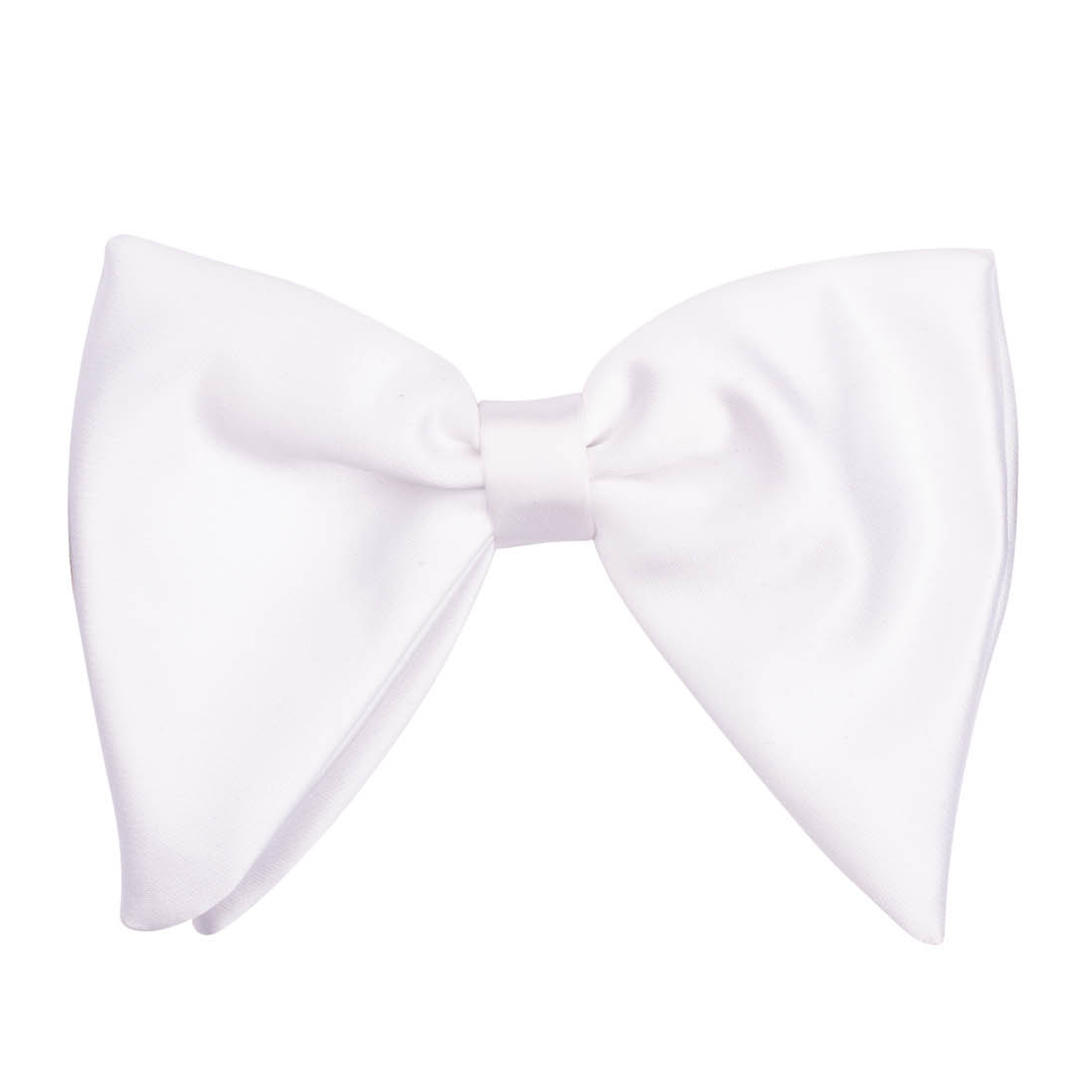 White Pre-Tied Bow Tie for Men
