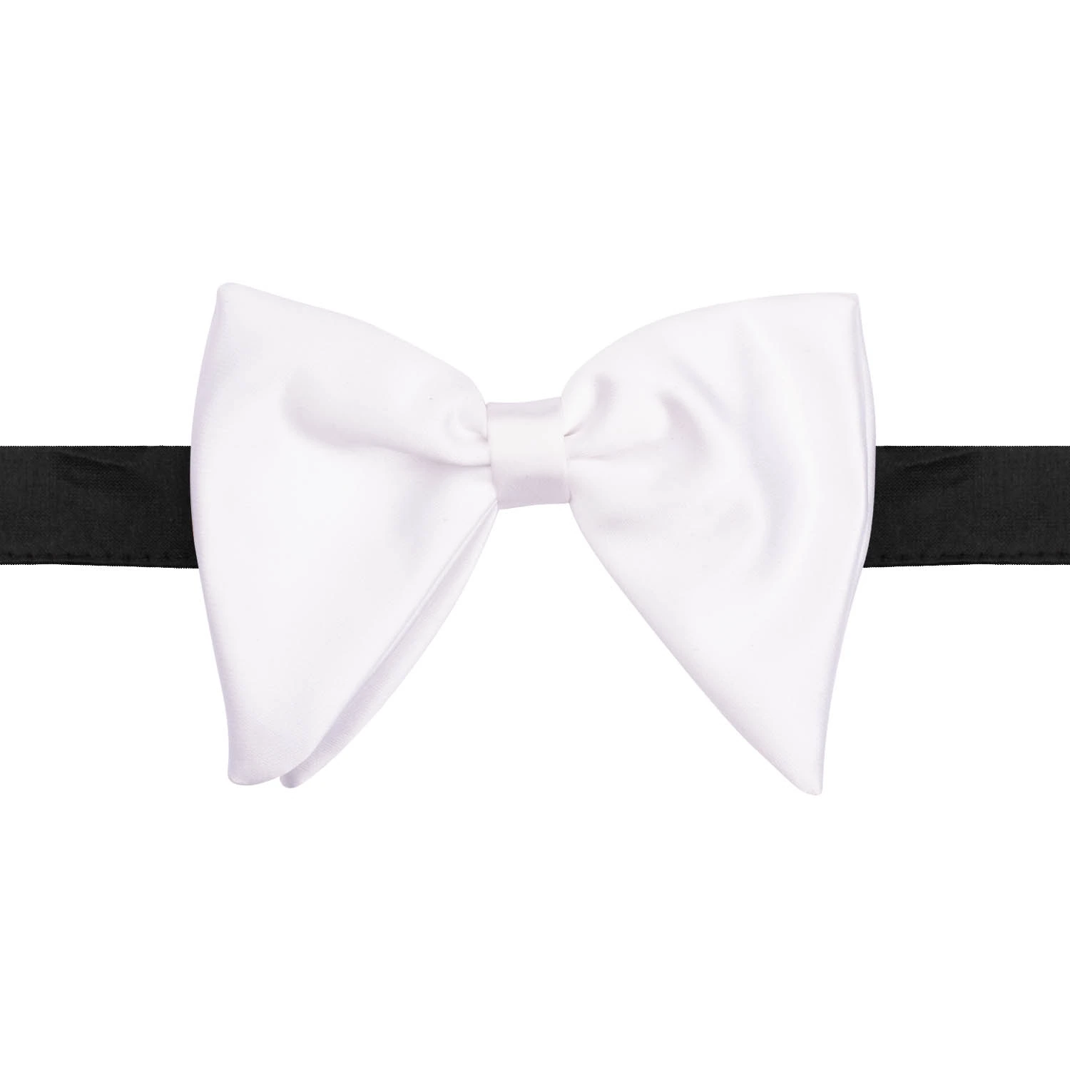 White Pre-Tied Bow Tie for Men