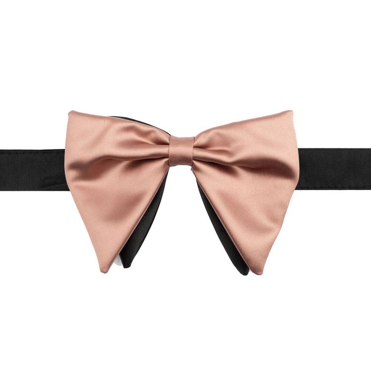Rose Gold Pre-Tied Bow Tie for Men