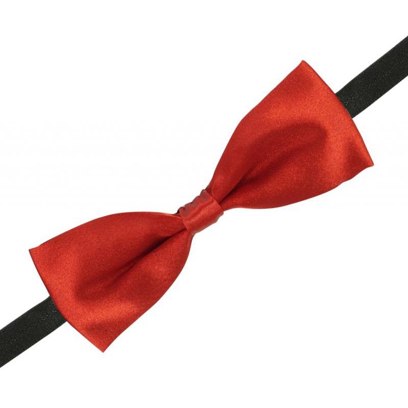 Red Classic Pre-Tied Bow Tie for Men