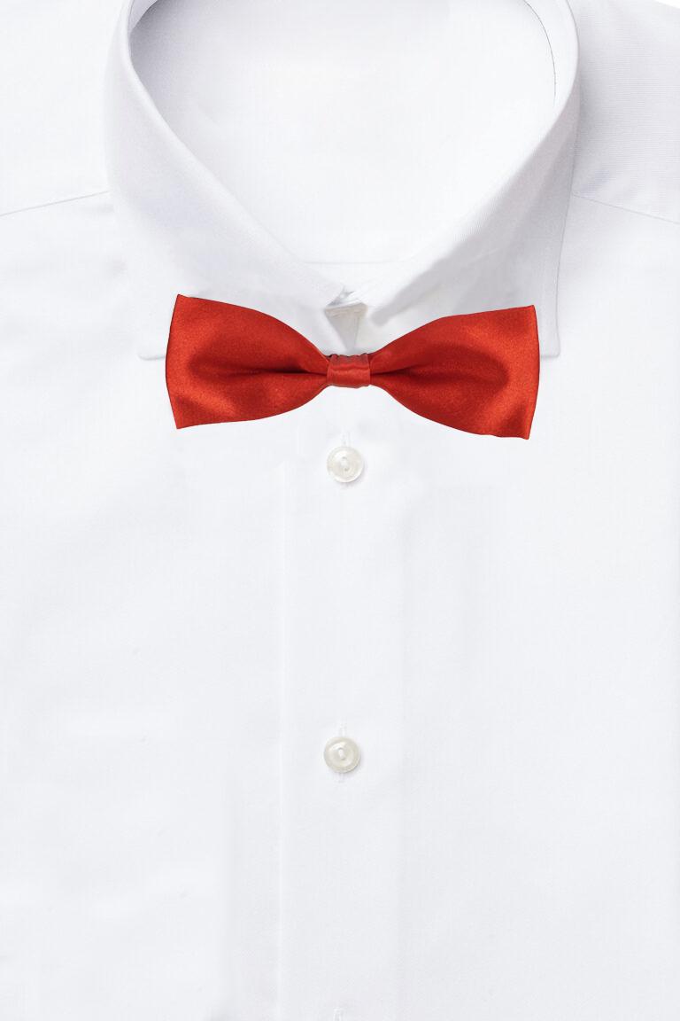 Red Classic Pre-Tied Bow Tie for Men