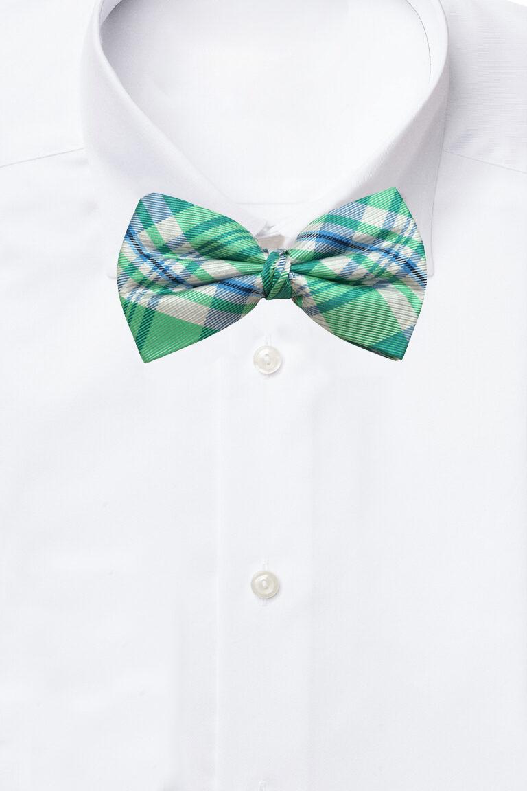 Green Classic Pre-Tied Bow Tie for Men