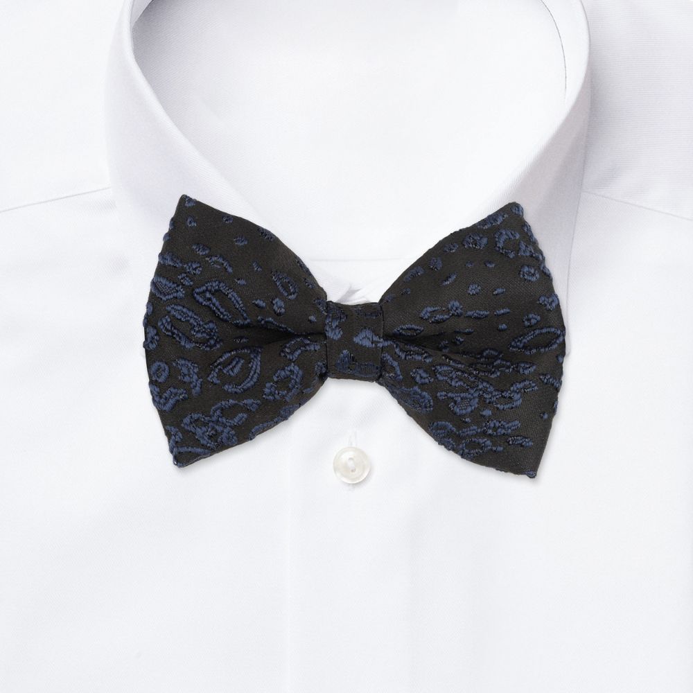Black Classic Pre-Tied Bow Tie for Men