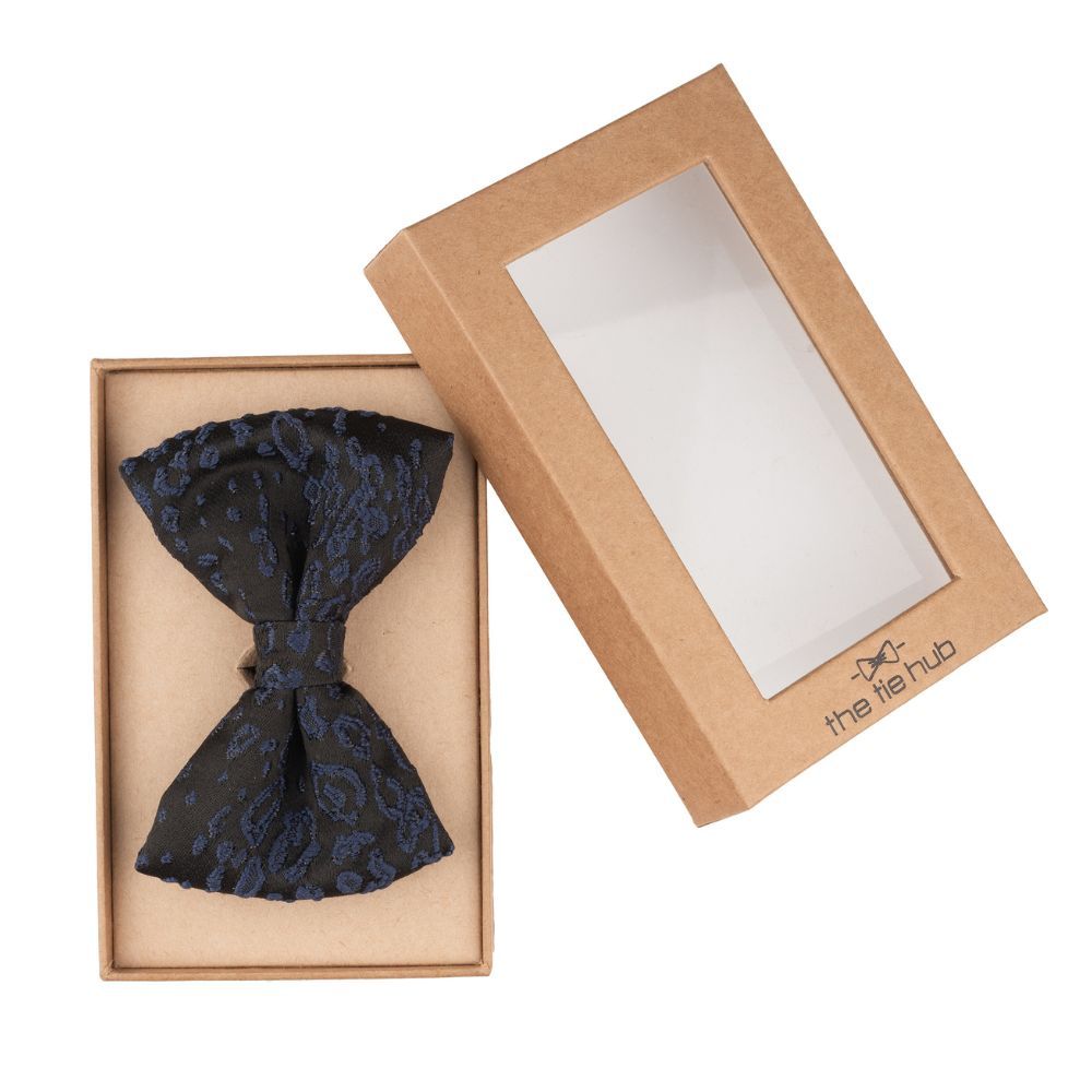 Black Classic Pre-Tied Bow Tie for Men