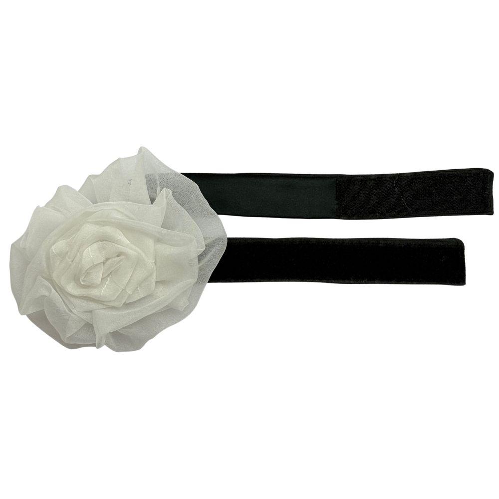 White Pre-Tied Bow Tie for Men