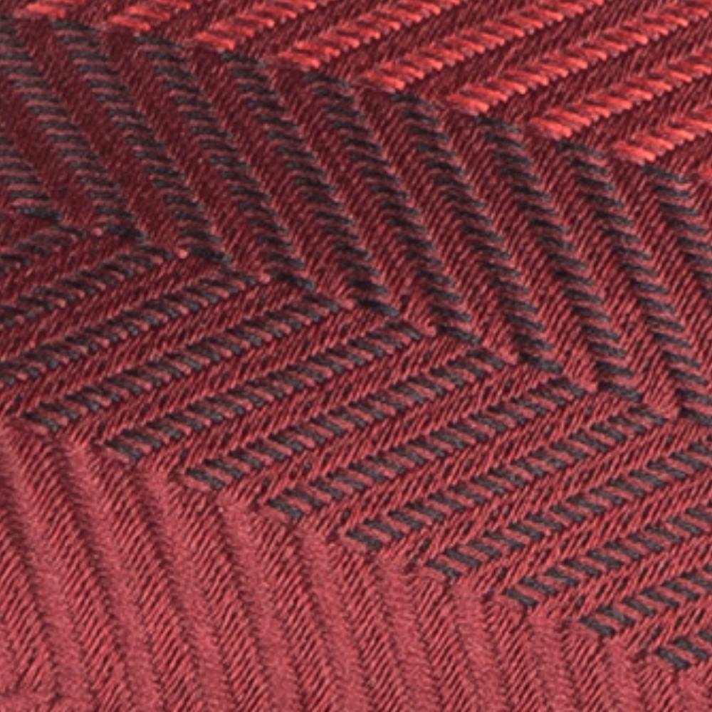 Red Striped Pre-Tied Bow Tie for Men