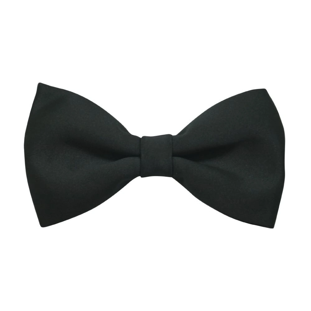 Black Pre-Tied Bow Tie for Men