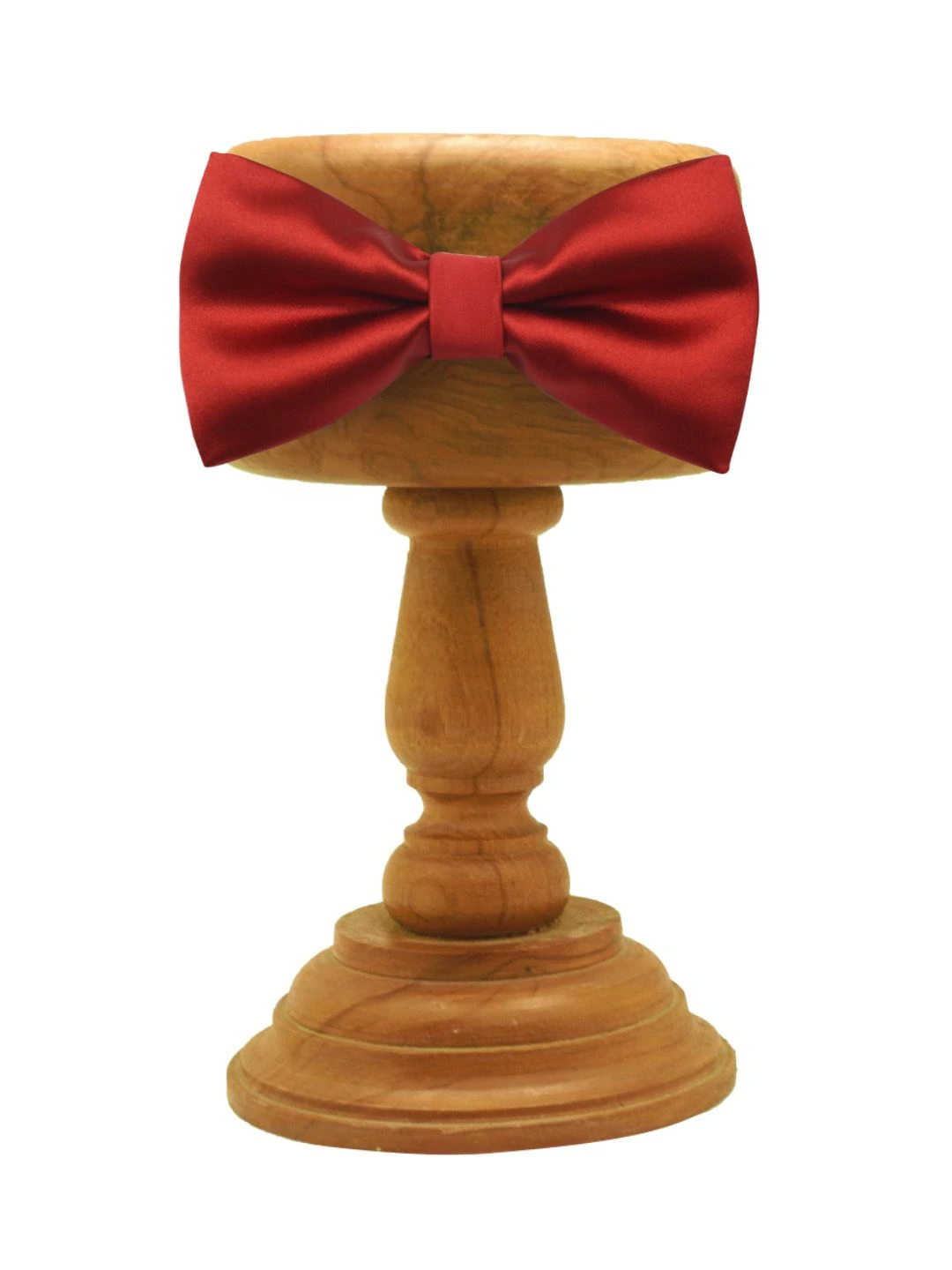 Red Pre-Tied Bow Tie for Men