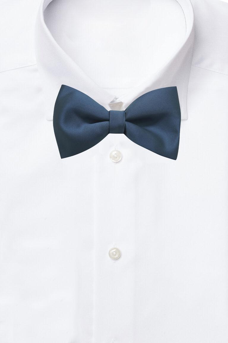 Blue Pre-Tied Bow Tie for Men