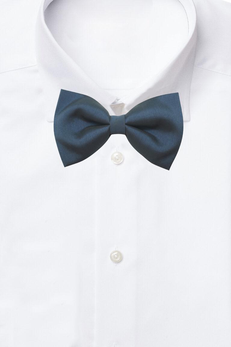 Blue Pre-Tied Bow Tie for Men