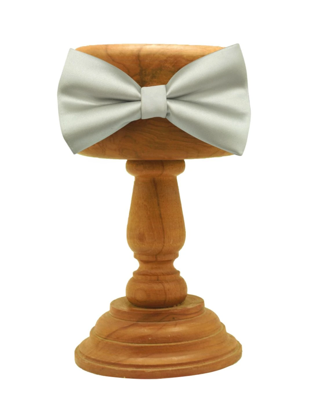 Grey Pre-Tied Bow Tie for Men