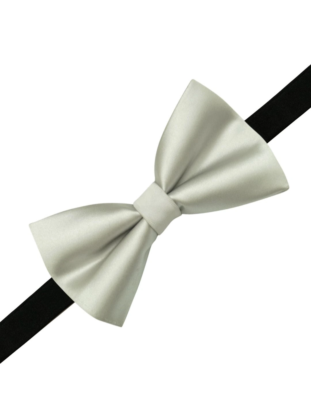 Grey Pre-Tied Bow Tie for Men